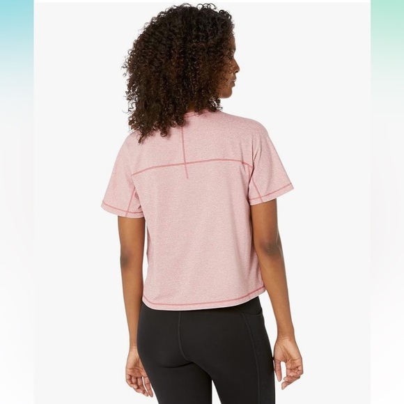 THE NORTH FACE  EA Dawndream Relaxed Short Sleeve in Slate Rose Heather - Picture 2 of 7